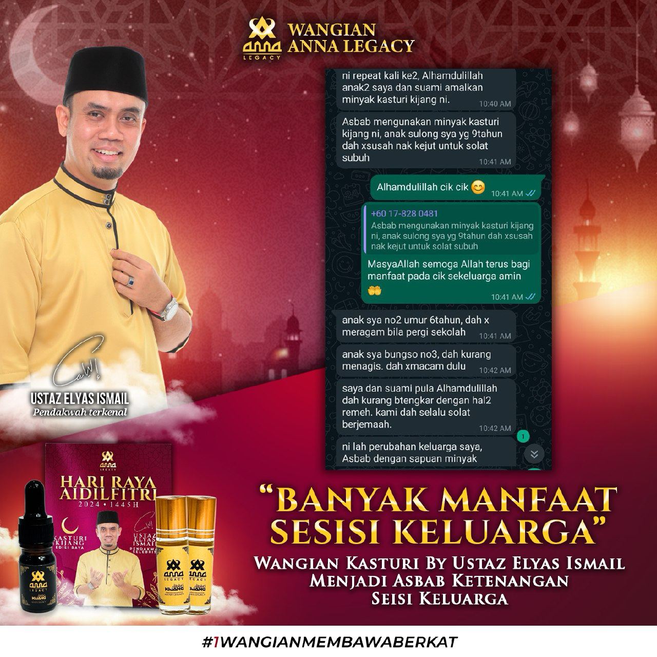 Testimoni Kasturi Kijang Seisi Keluarga