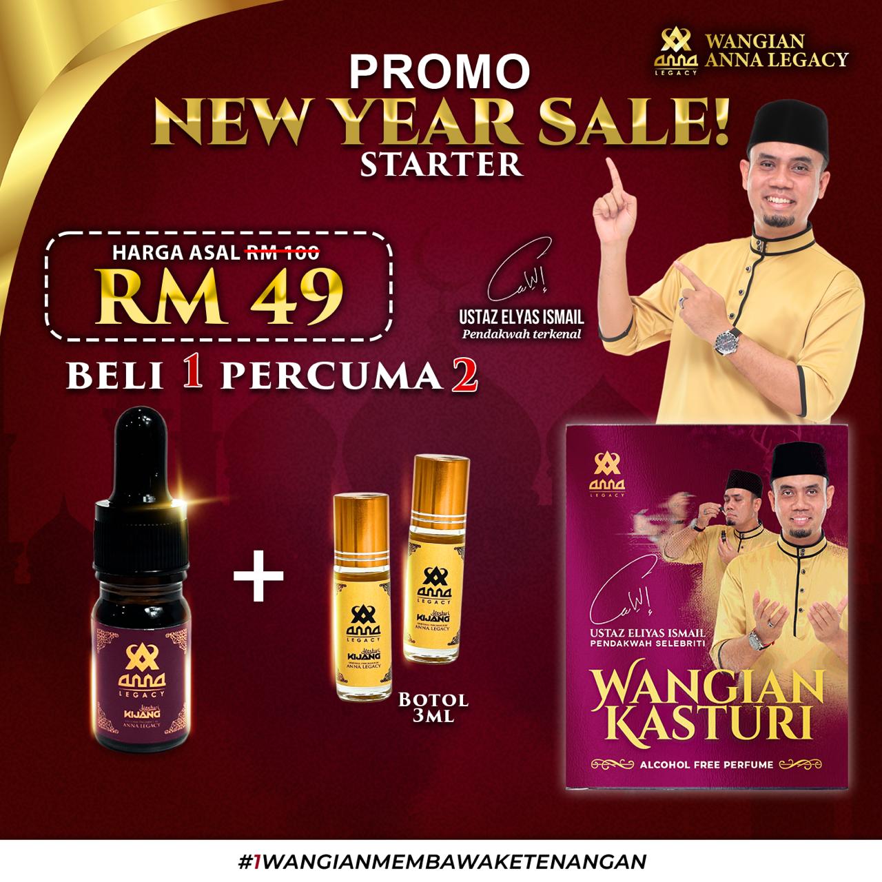 Pakej Starter Kasturi Kijang RM49