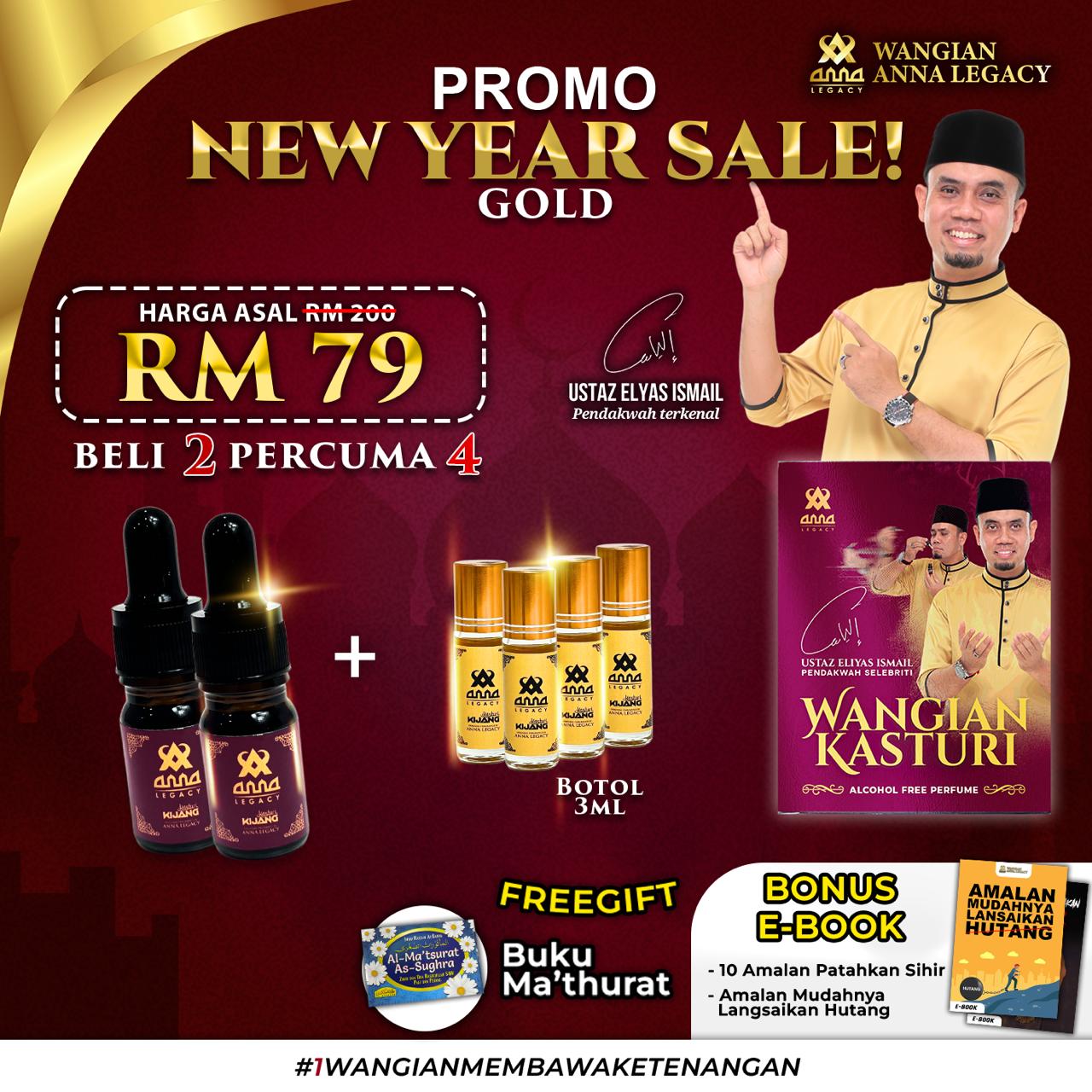 Pakej Gold Kasturi Kijang RM79