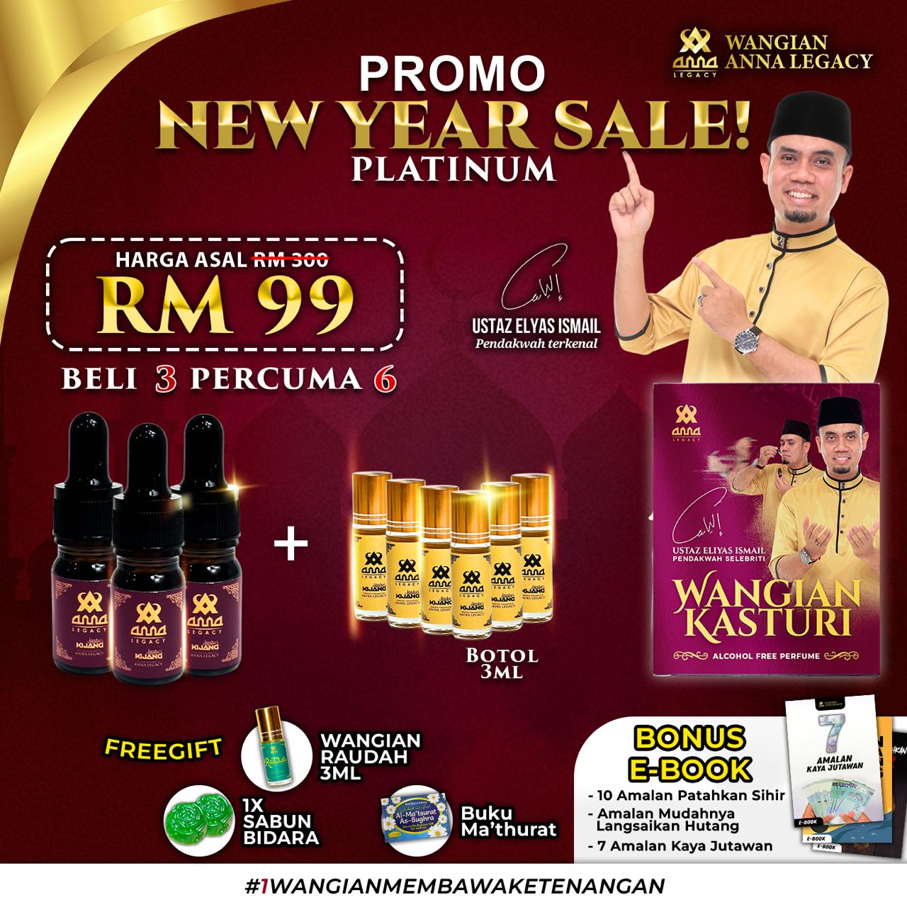 Pakej Platinum Kasturi Kijang RM99